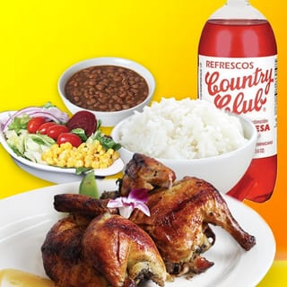 FAMILY meal: Whole Rotisserie Chicken - Pollo a la brasa 